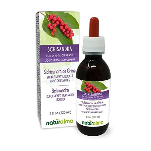 Naturalma Schisandra (Schisandra chinensis) fruit Alcohol-free Tincture - Liquid extract in drops - Herbal supplement - Vegan