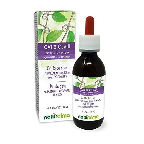 Naturalma Cat's Claw (Uncaria tomentosa) bark Tincture - Liquid Extract in Drops - Herbal Supplement - Vegan