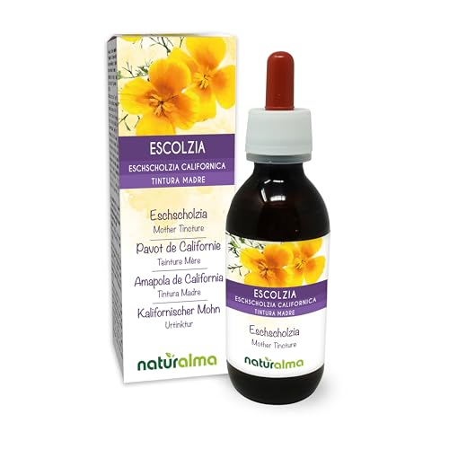 Naturalma Eschscholzia (Eschscholzia californica) herb Tincture - Liquid Extract in Drops - Herbal Supplement - Vegan