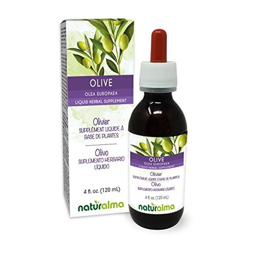 Naturalma Olive (Olea europaea) leaf Tincture - Liquid extract in drops - Herbal supplement - Vegan