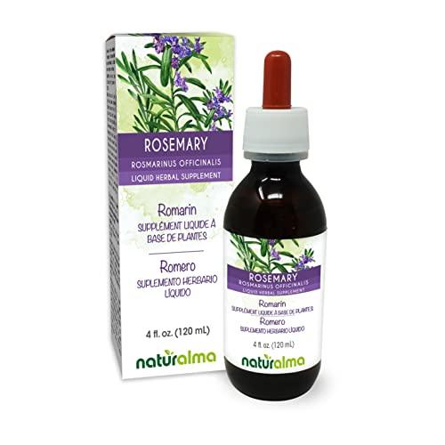 Naturalma Rosemary (Rosmarinus officinalis) leaf Alcohol-free Tincture - Liquid extract in drops - Herbal supplement - Vegan