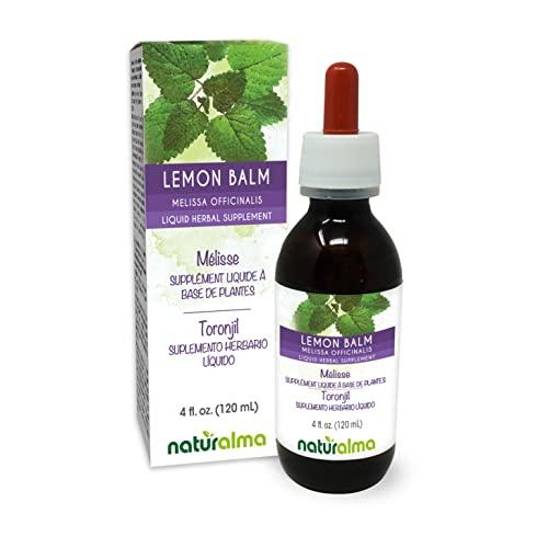 Naturalma Lemon Balm (Melissa officinalis) Leaf Tincture - Herbal Supplement - Vegan