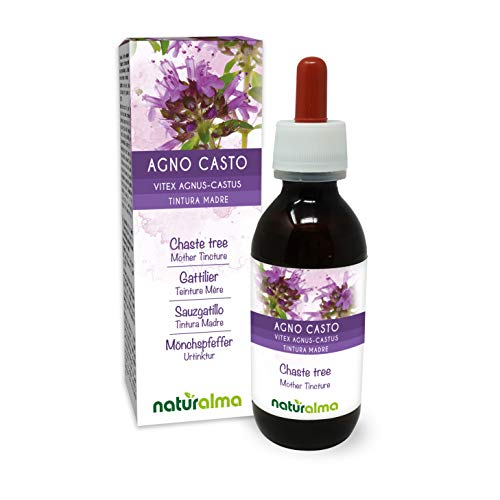 Naturalma Chaste Tree (Vitex Agnus-castus) Fruit Tincture - Liquid Extract in Drops - Herbal Supplement - Vegan
